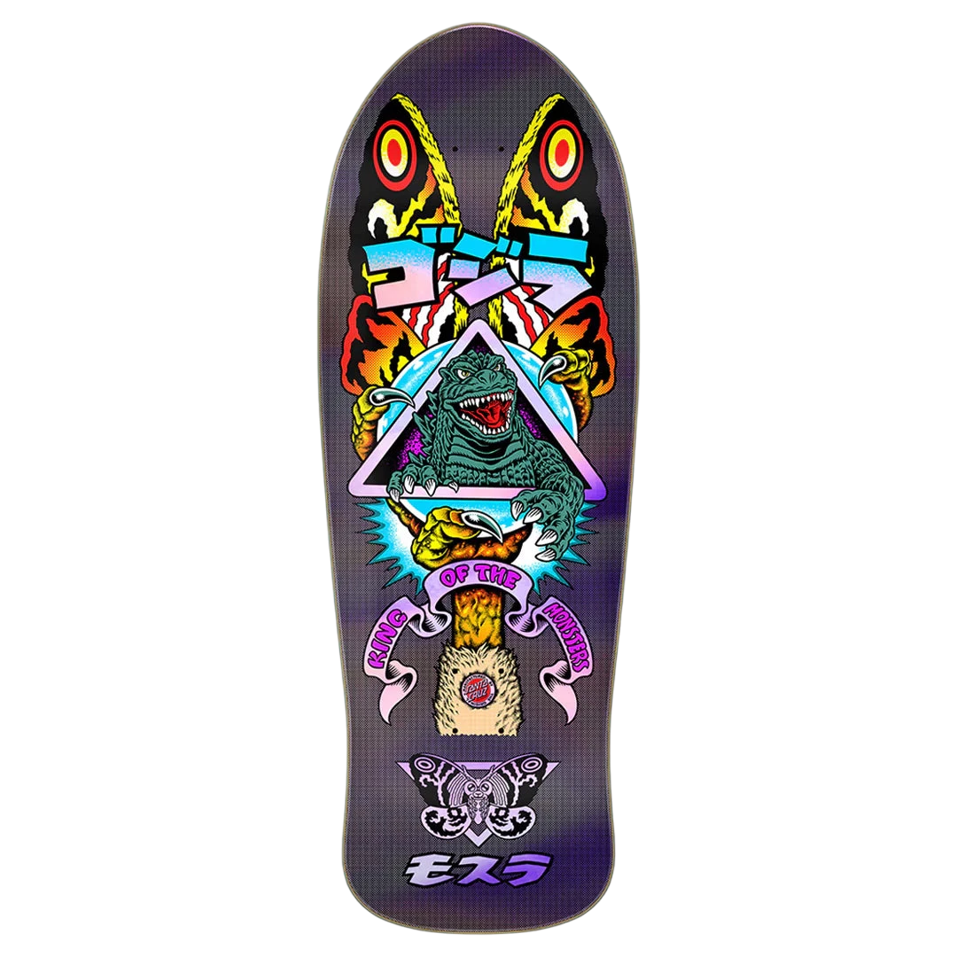 SANTA CRUZ GODZILLA MOTHRA NATAS DECK