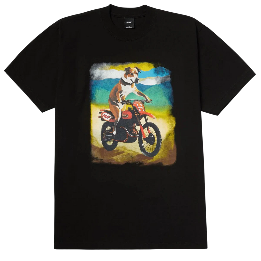 ROAD DOG TEE BLACK