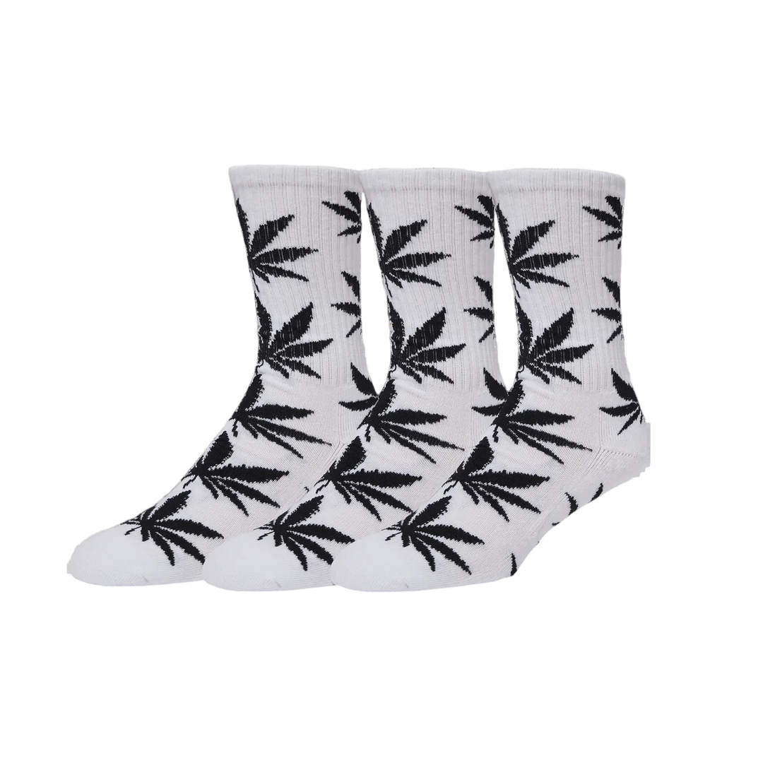 PLANT SOCKS 3 PACK WHITE