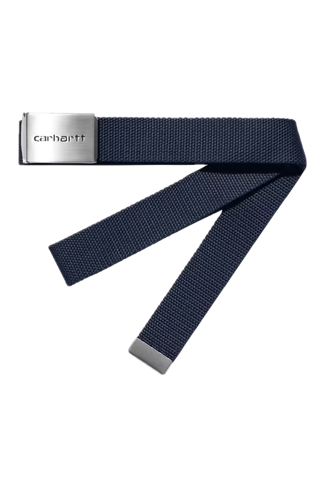 CLIP BELT CHROME AIR FORCE BLUE