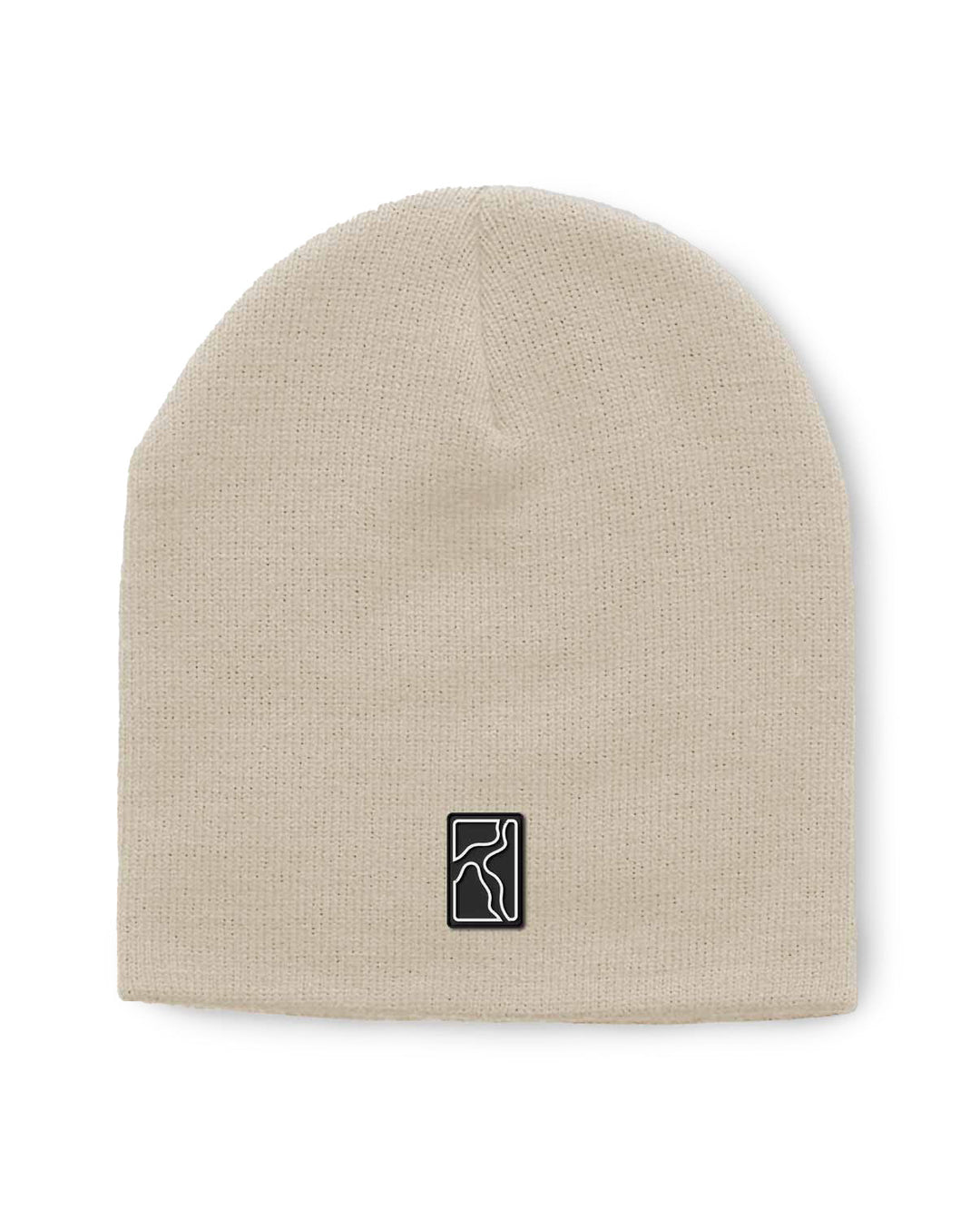 SKULL BEANIE BEIGE