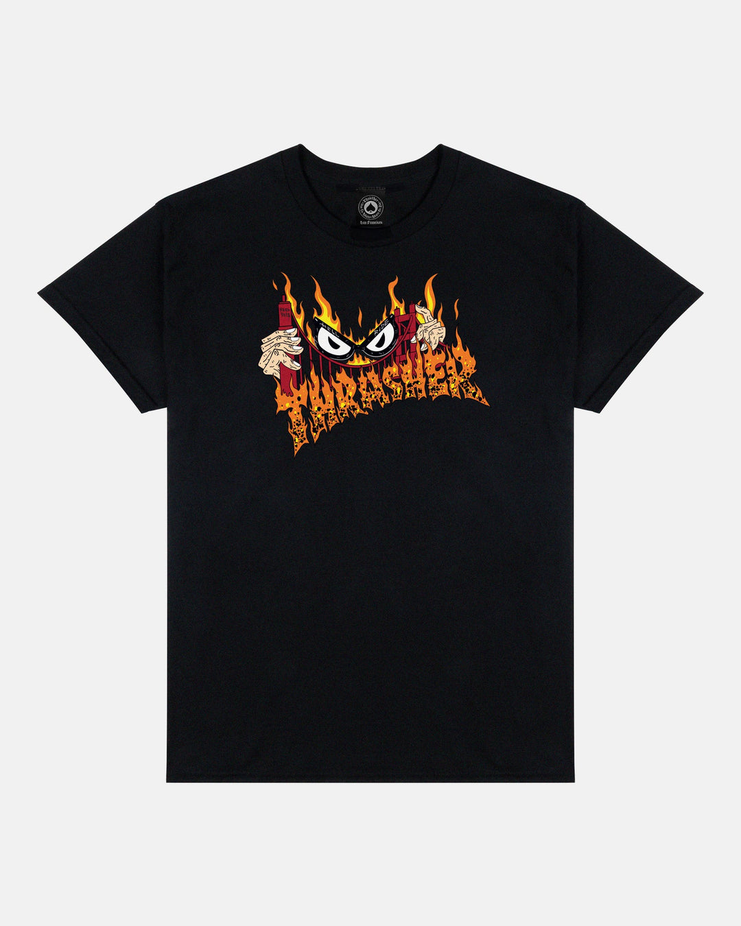 SUCKA FREE NECKFACE TEE BLACK