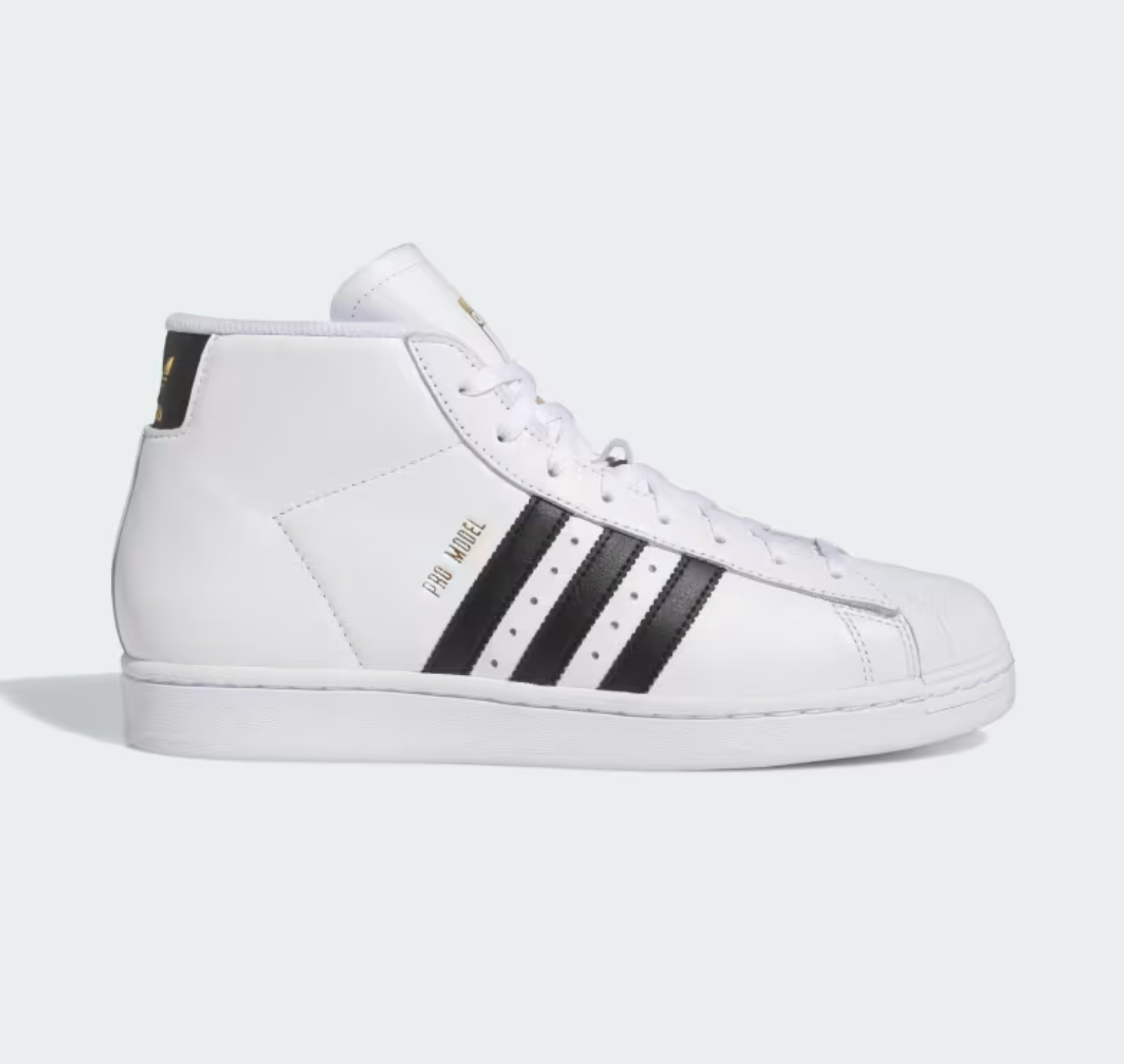 SUPERSTAR PRO MODEL ADV HIGH WHITE BLACK Olliewood Skateshop