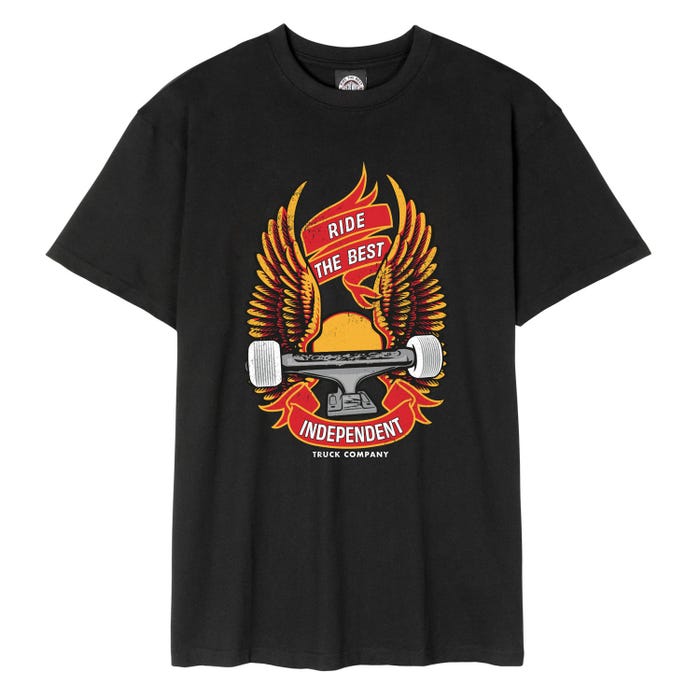RIDE FREE TEE BLACK