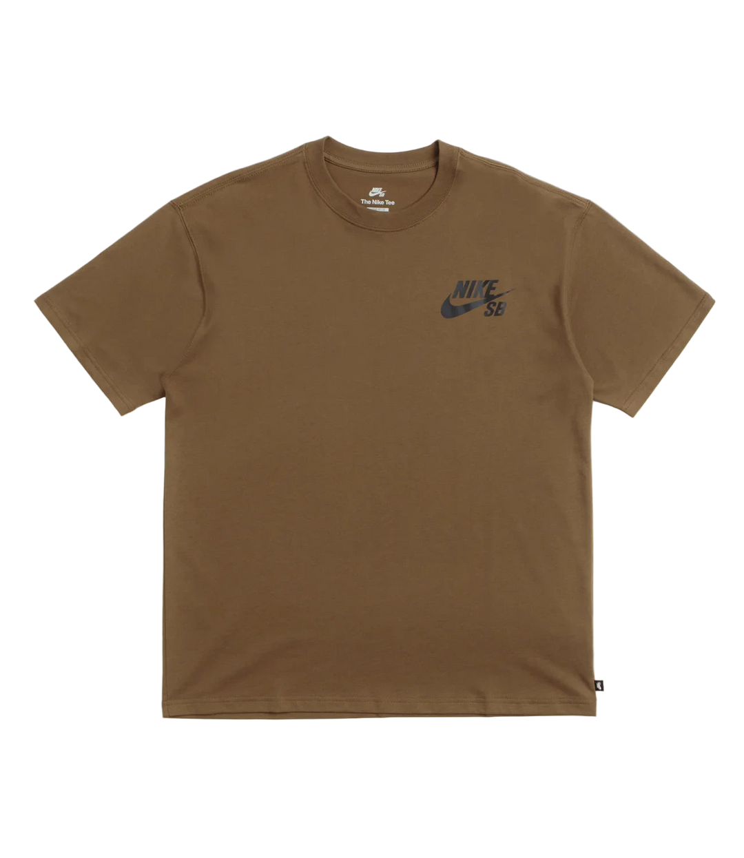 NIKE SB LOGO TEE BROWN