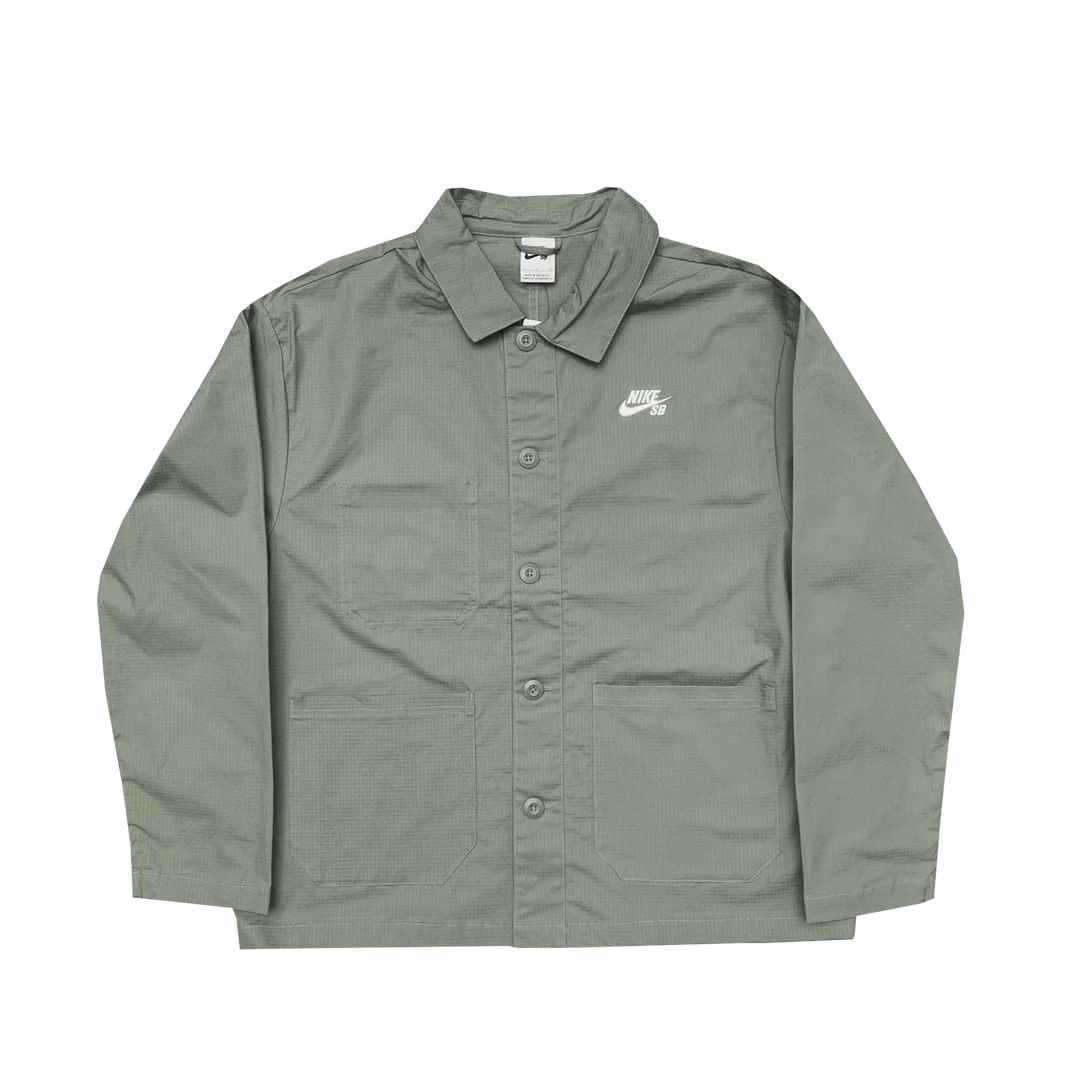 OLYMPIC AGNOSTIC RIPSTOP COACH JACKET OLIVE
