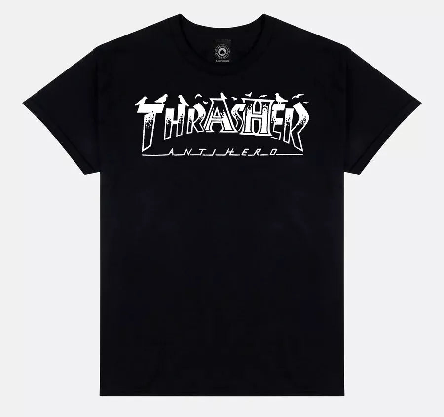 PIGEON MAG TEE BLACK