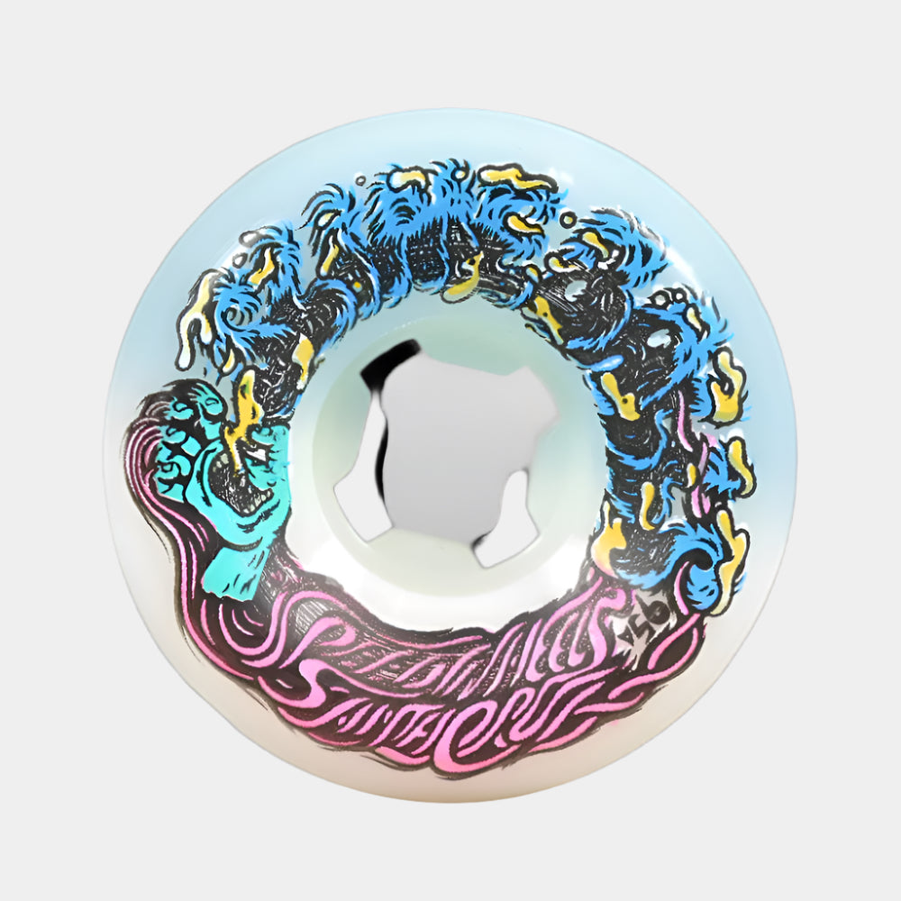 SLIME BALLS HAIRBALLS WHITE TEAL