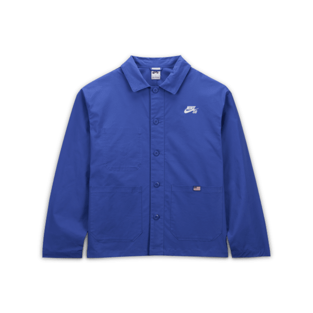 NIKE SB OLYMPIC USA RIPSTOP COACH JACKET BLUE Olliewood Skateshop