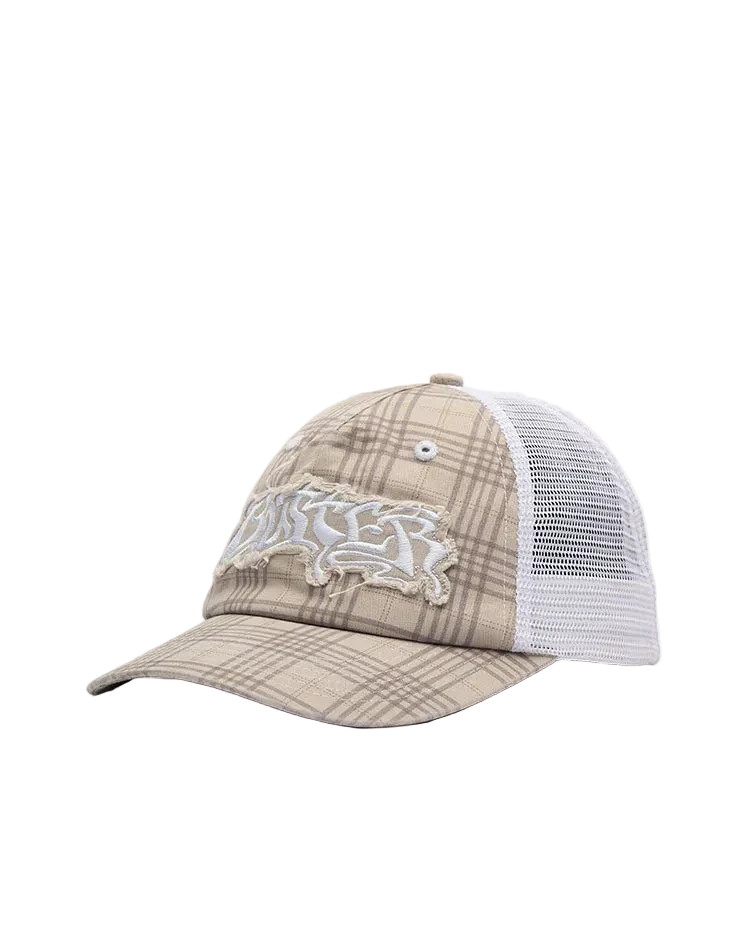 BUTTER GOODS DRUMMER TRUCKER CAP PLAID