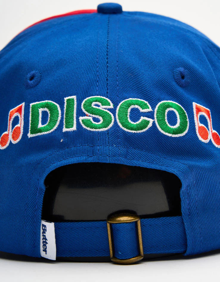 BUTTER GOODS ITALO 6 PANEL CAP BLUE