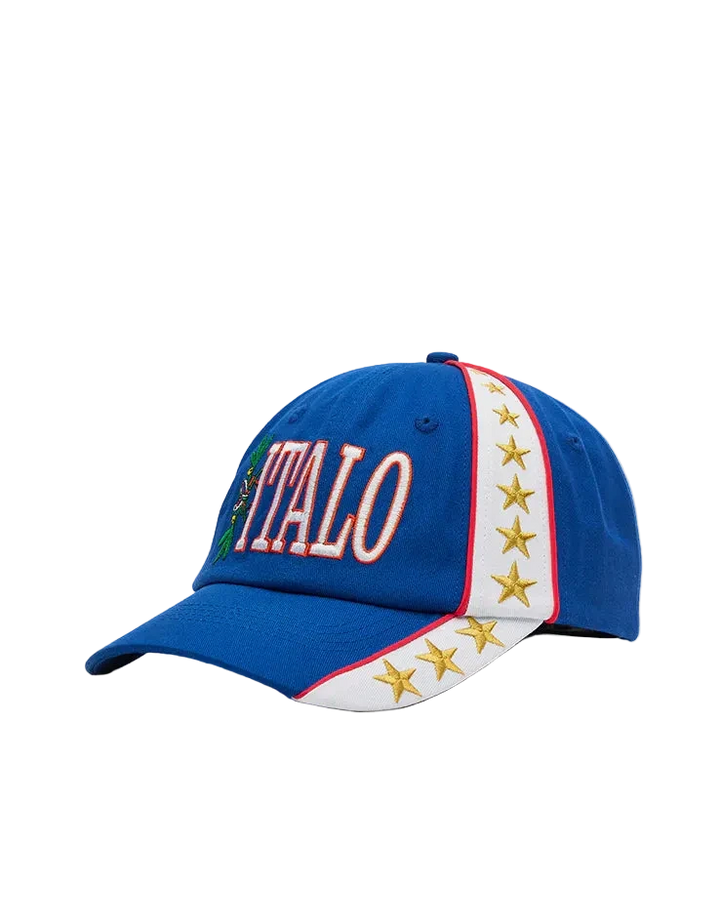 BUTTER GOODS ITALO 6 PANEL CAP BLUE