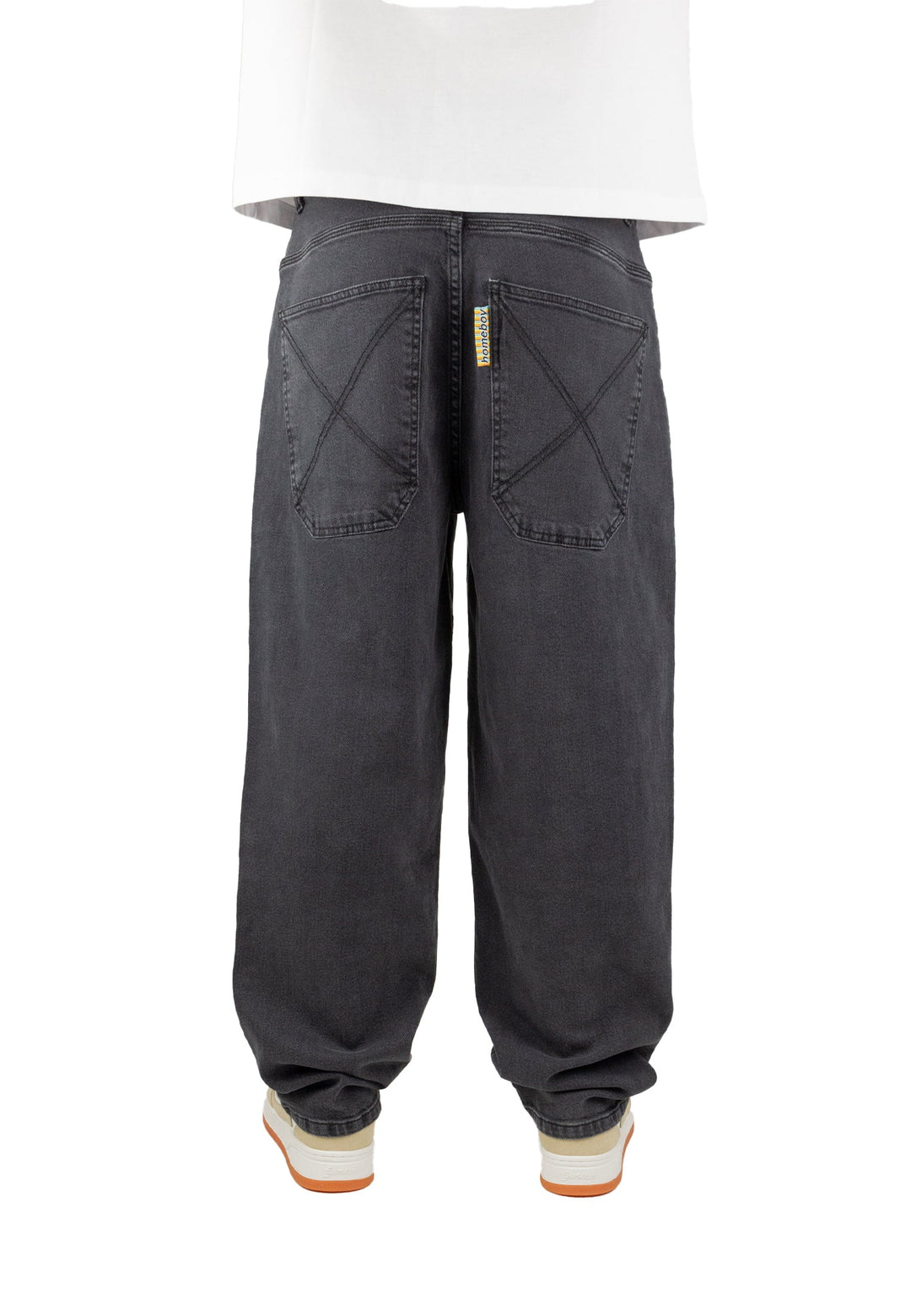 X-TRA BAGGY DENIM WASHED GREY