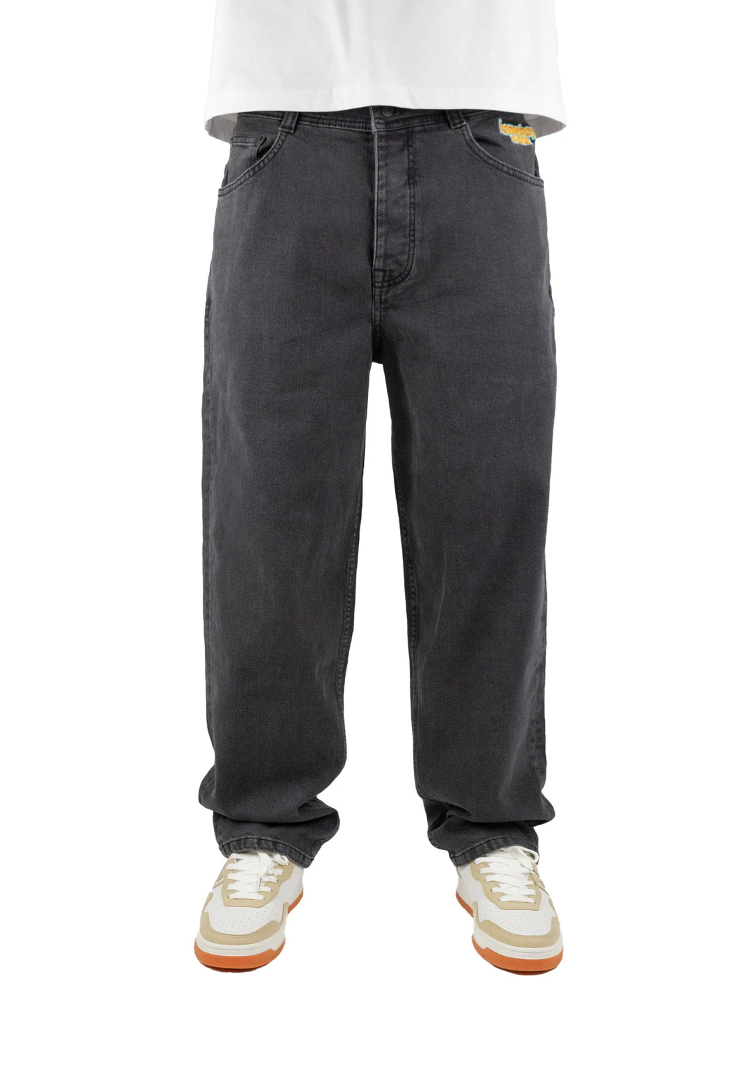 X-TRA BAGGY DENIM WASHED GREY