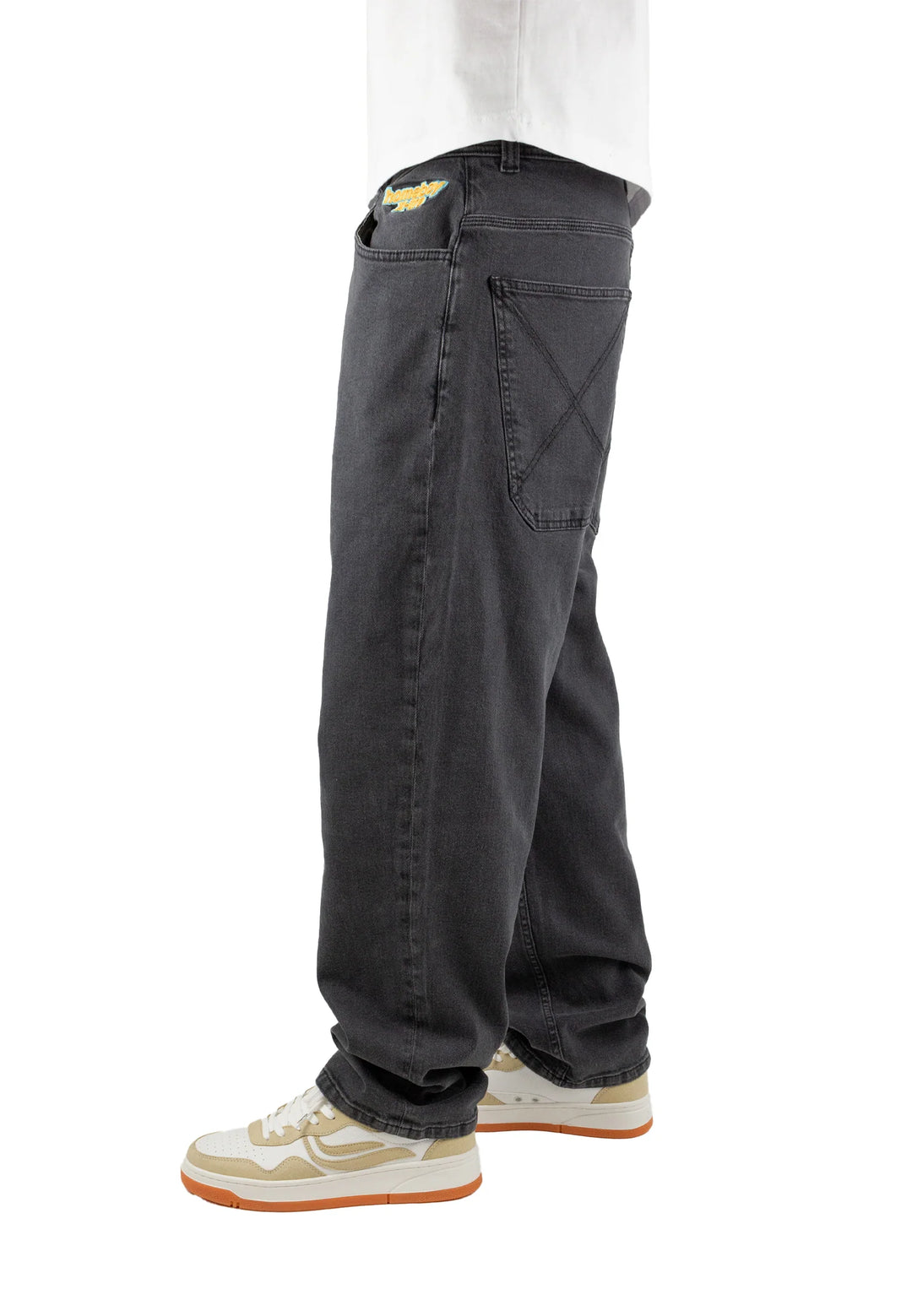 X-TRA BAGGY DENIM WASHED GREY