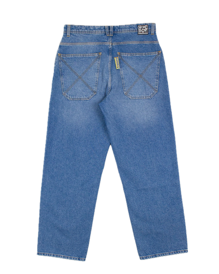 Homeboy Baggy Pants Blue Back