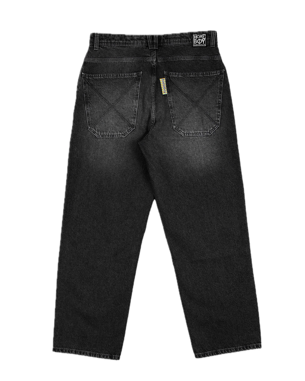Homeboy Denim Vintage Black Back