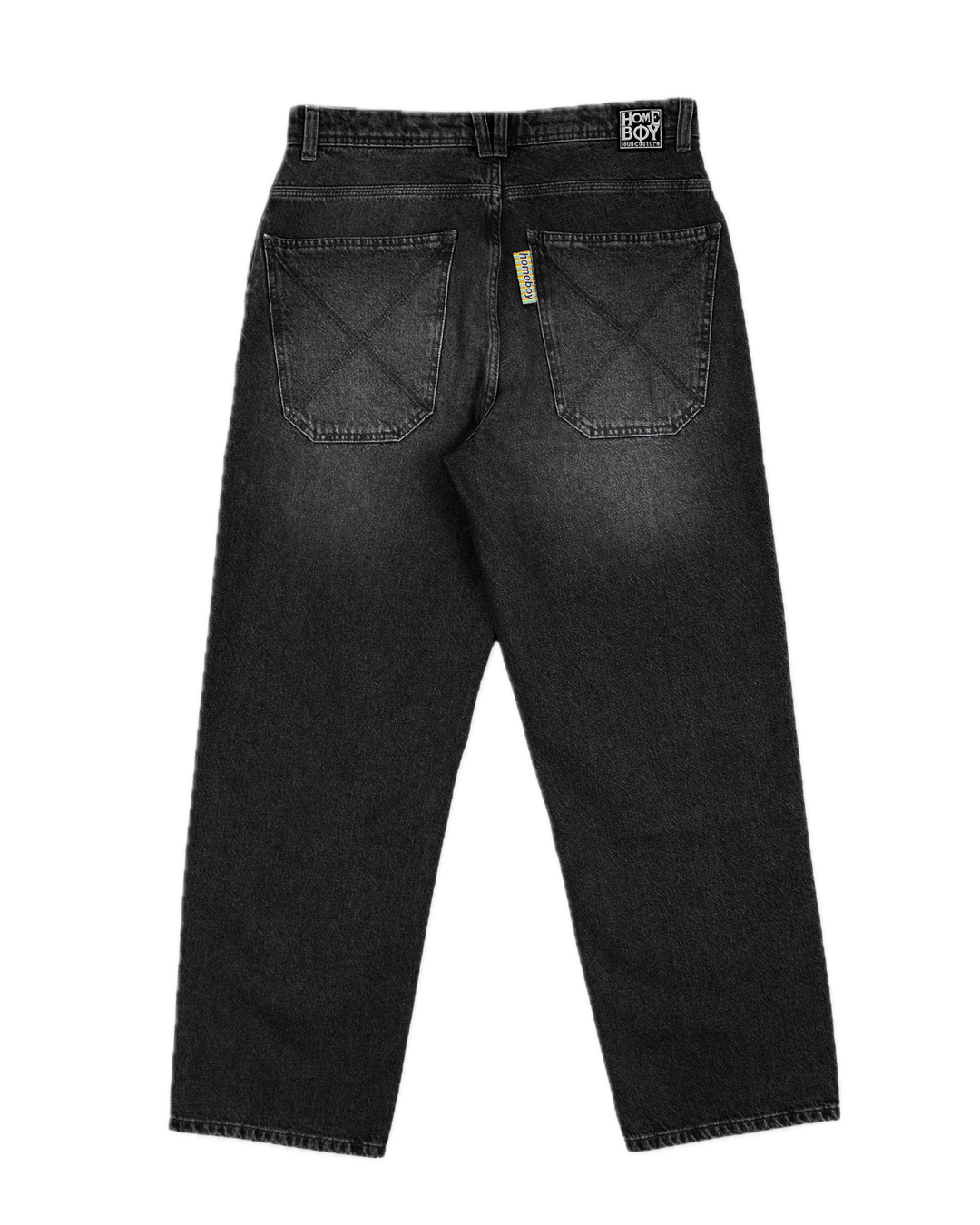 Homeboy Denim Vintage Black Back