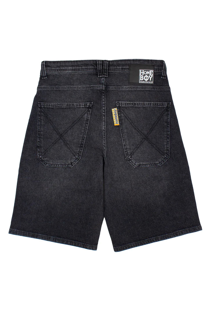 X-TRA BAGGY SHORTS VINTAGE BLACK