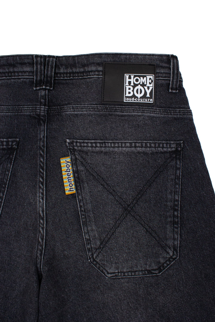 X-TRA BAGGY SHORTS VINTAGE BLACK