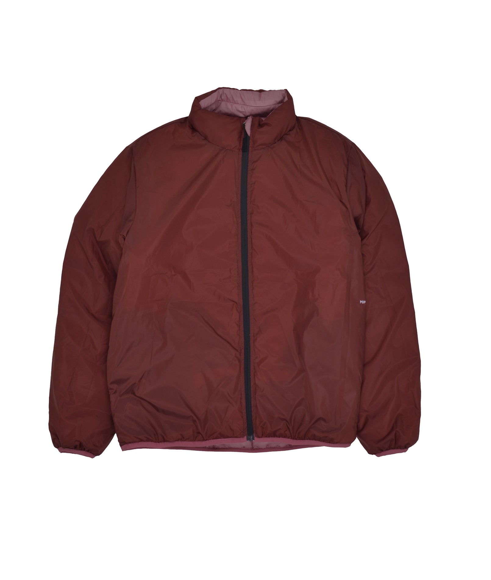 QUILTED REVERSIBLE PUFFER MESA ROSE FIRED BRICK