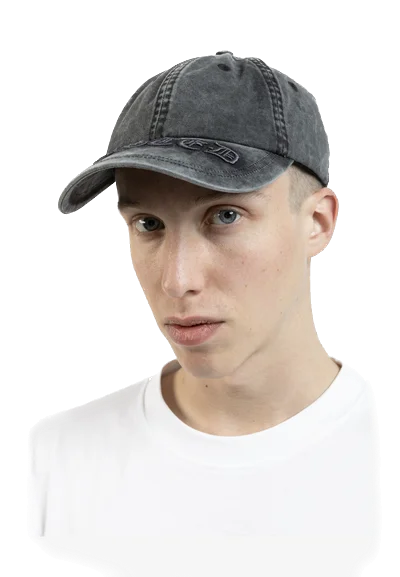 KINGDOM CURVE DESTROY CAP FADED BLACK