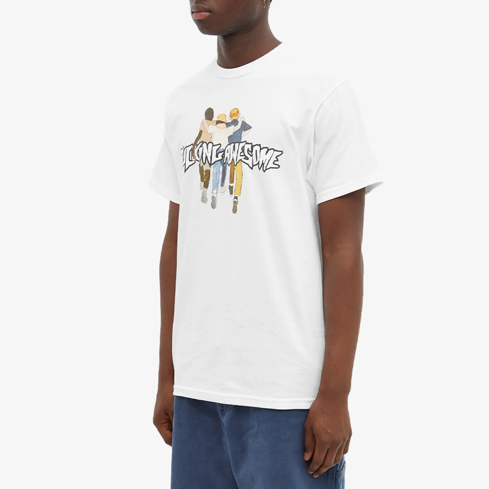 KIDS ARE ALRIGHT TEE WHITE