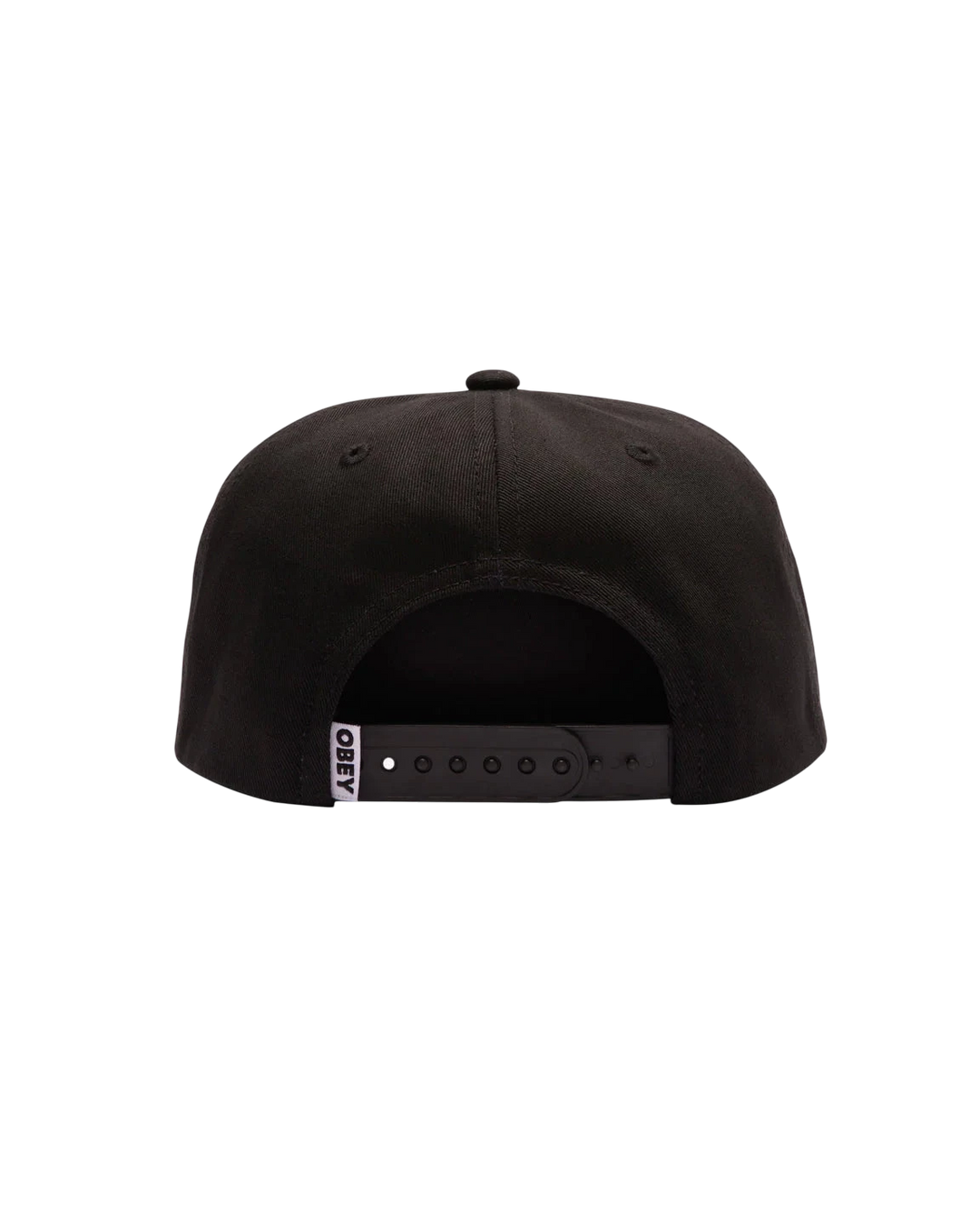 LOWERCASE 5 PANEL SNAP BLACK