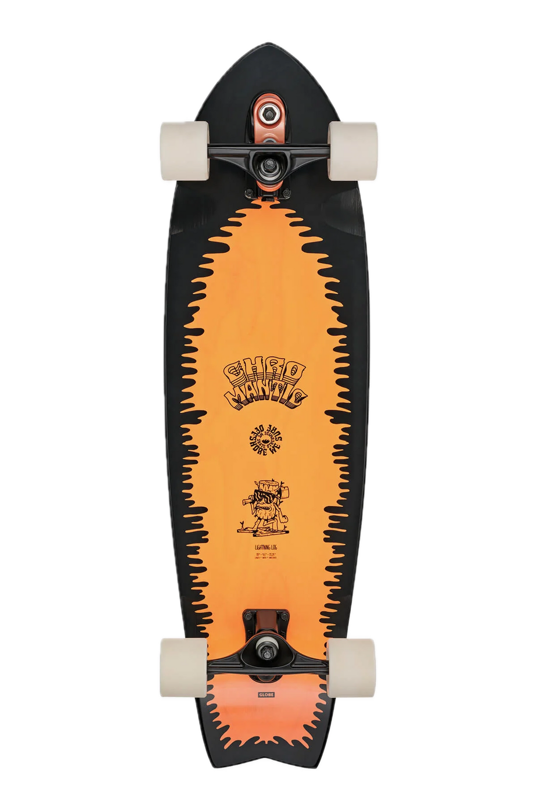 CHROMANTIC LIGHTNING LOG SURFSKATE