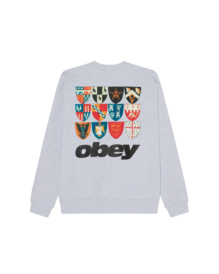 SHIELDS EXTRA HEAVY CREWNECK GREY