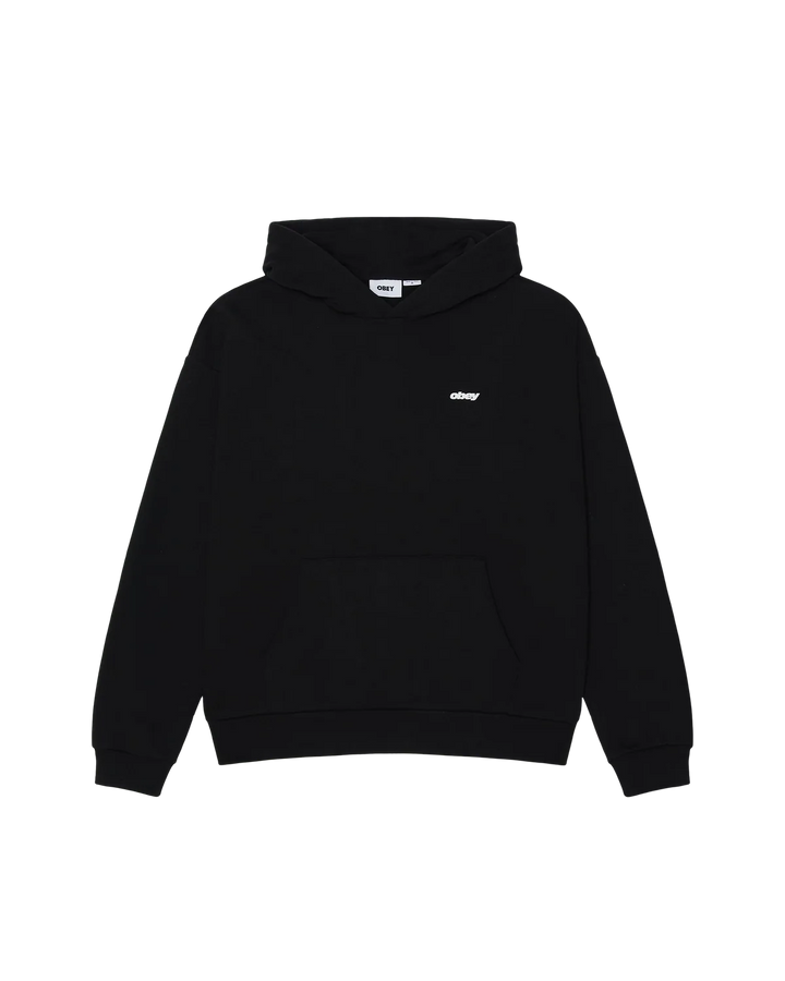 INTERCONTINENTAL EXTRA HEAVY HOODIE BLACK