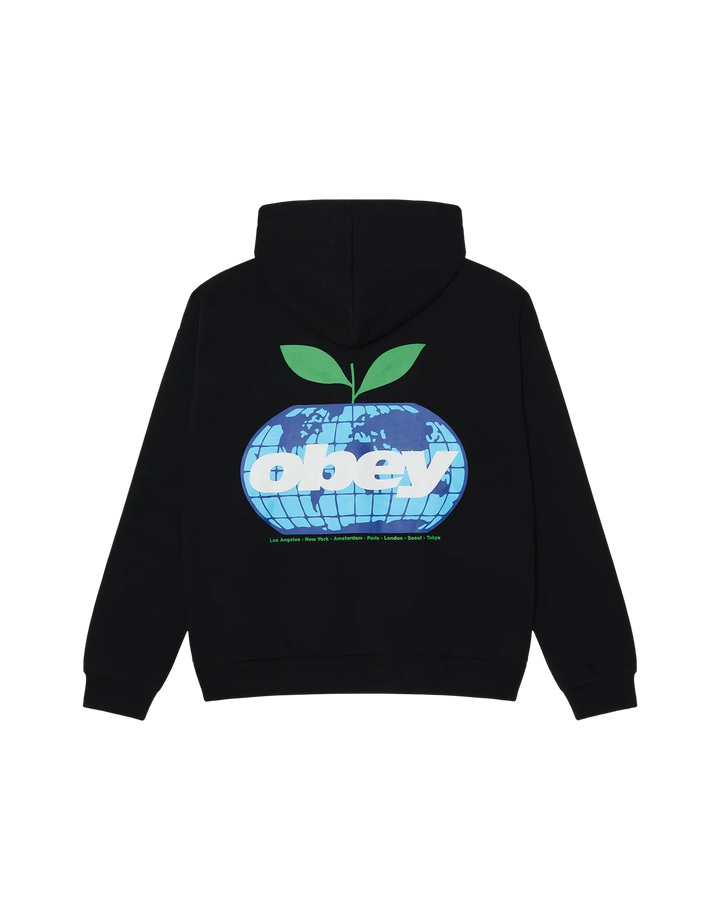 INTERCONTINENTAL EXTRA HEAVY HOODIE BLACK