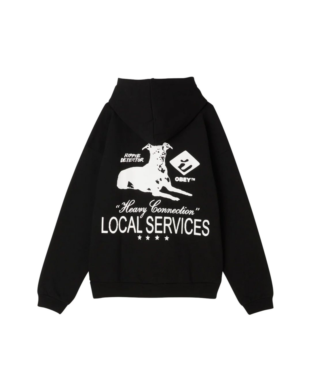 SERVICES EXTRA HEAVY HOODIE BLACK