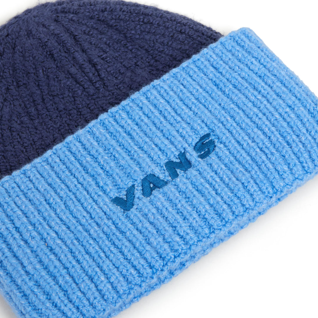 DENSMORE WIDE CUFF BEANIE BLUE