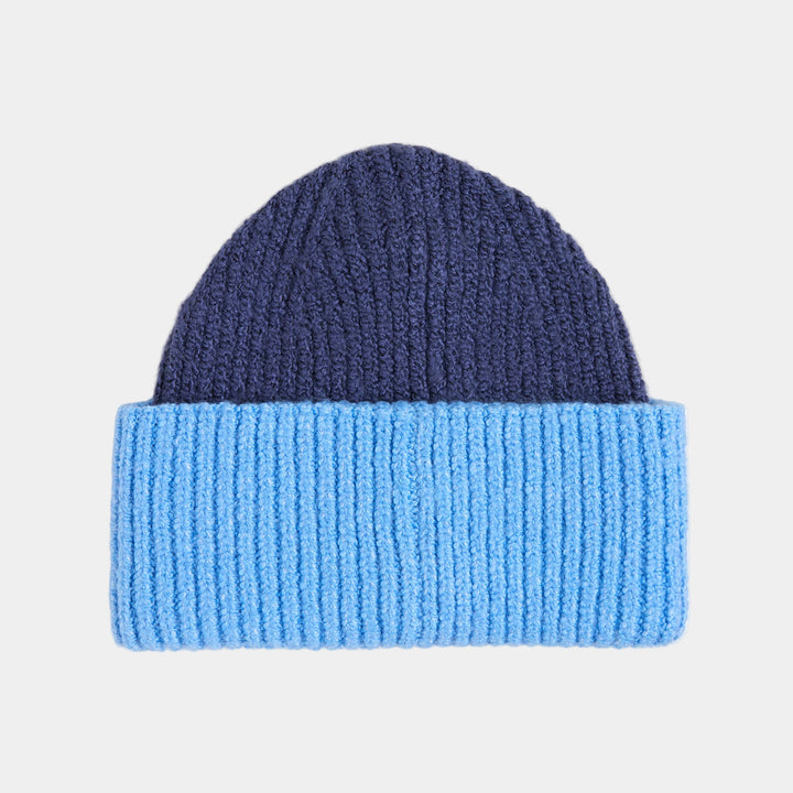 DENSMORE WIDE CUFF BEANIE BLUE