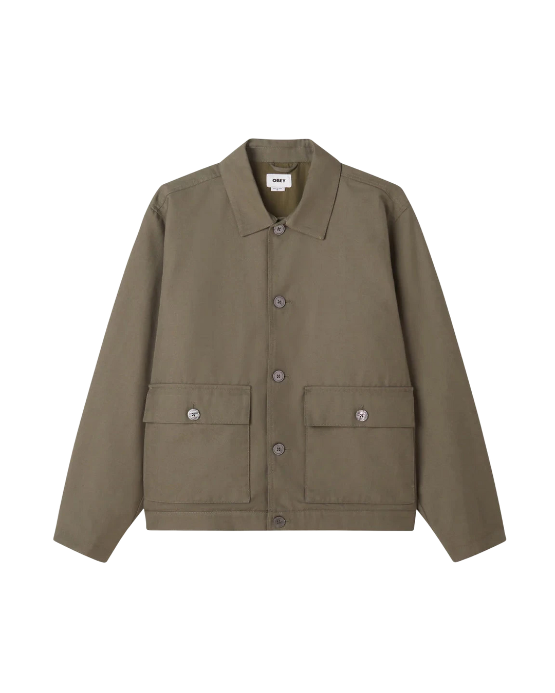 OLIVER SHIRT JACKET TEA LEAF