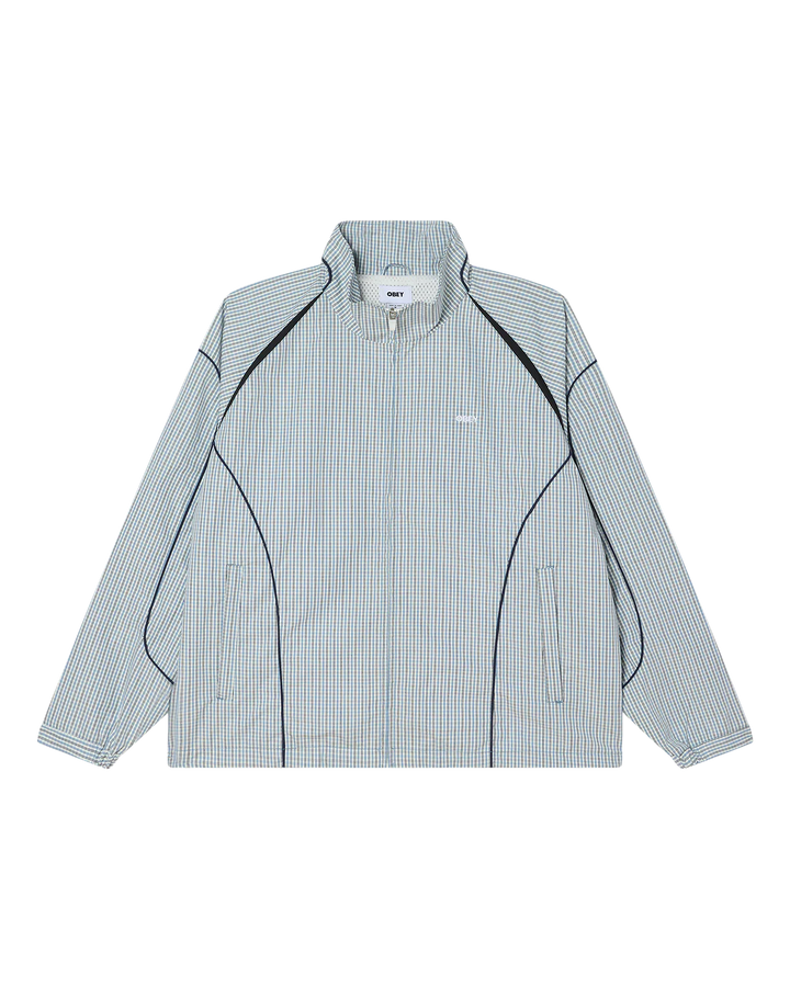 OBEY PRACTICE WINDBREAKER PLAID MULTI