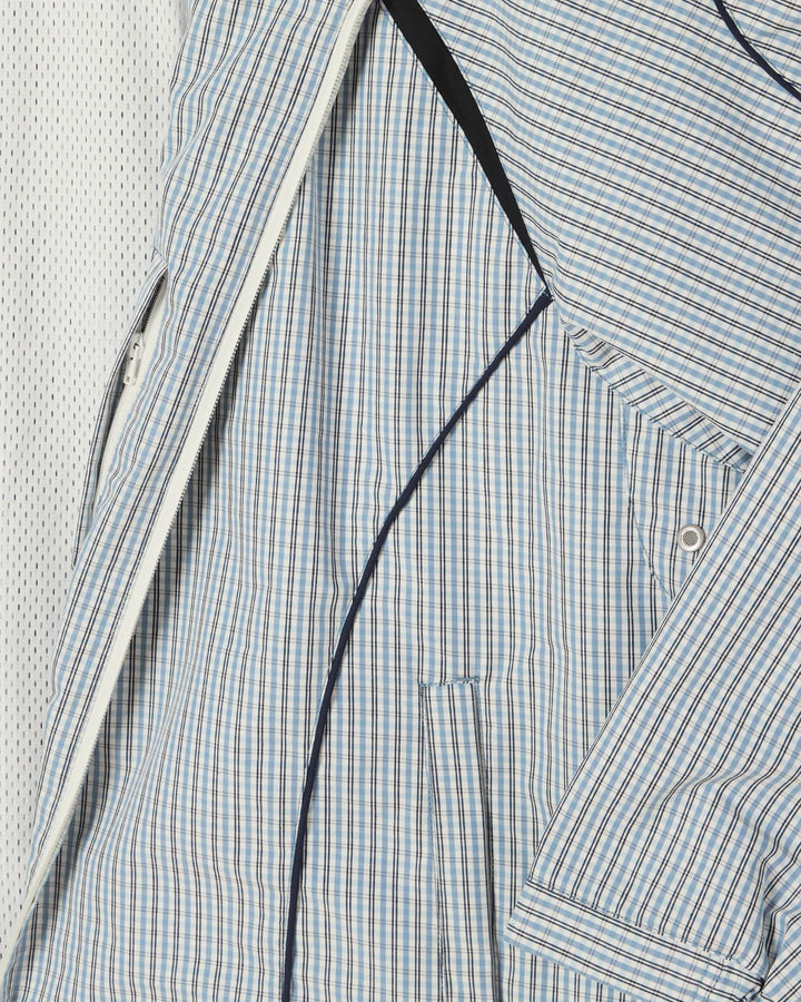 OBEY PRACTICE WINDBREAKER PLAID MULTI