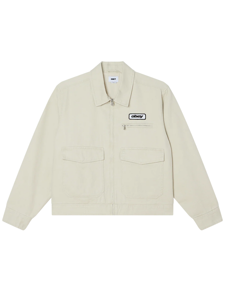 WALTER WORK JACKET SILVER BIRCH