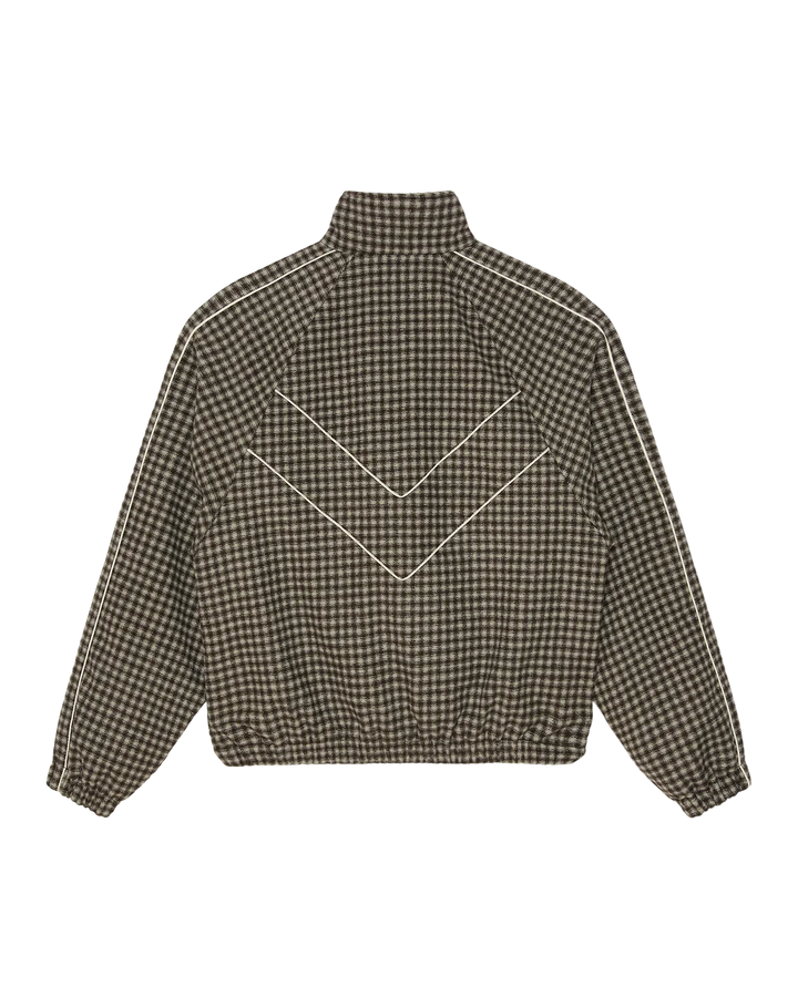LEISURE TRAINING JACKET ABBEY STONE PLAID