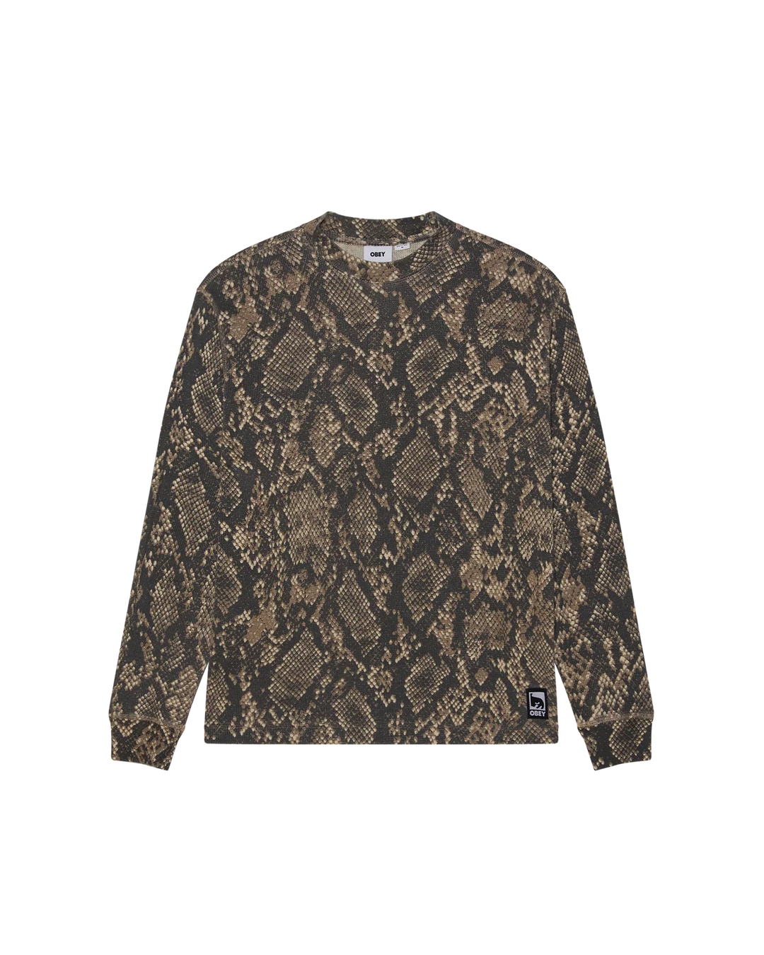 POST THERMAL CREWNECK DUSTY VINTAGE SNAKE