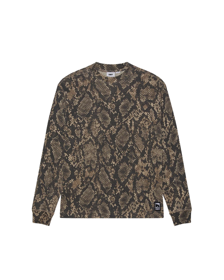 POST THERMAL CREWNECK DUSTY VINTAGE SNAKE