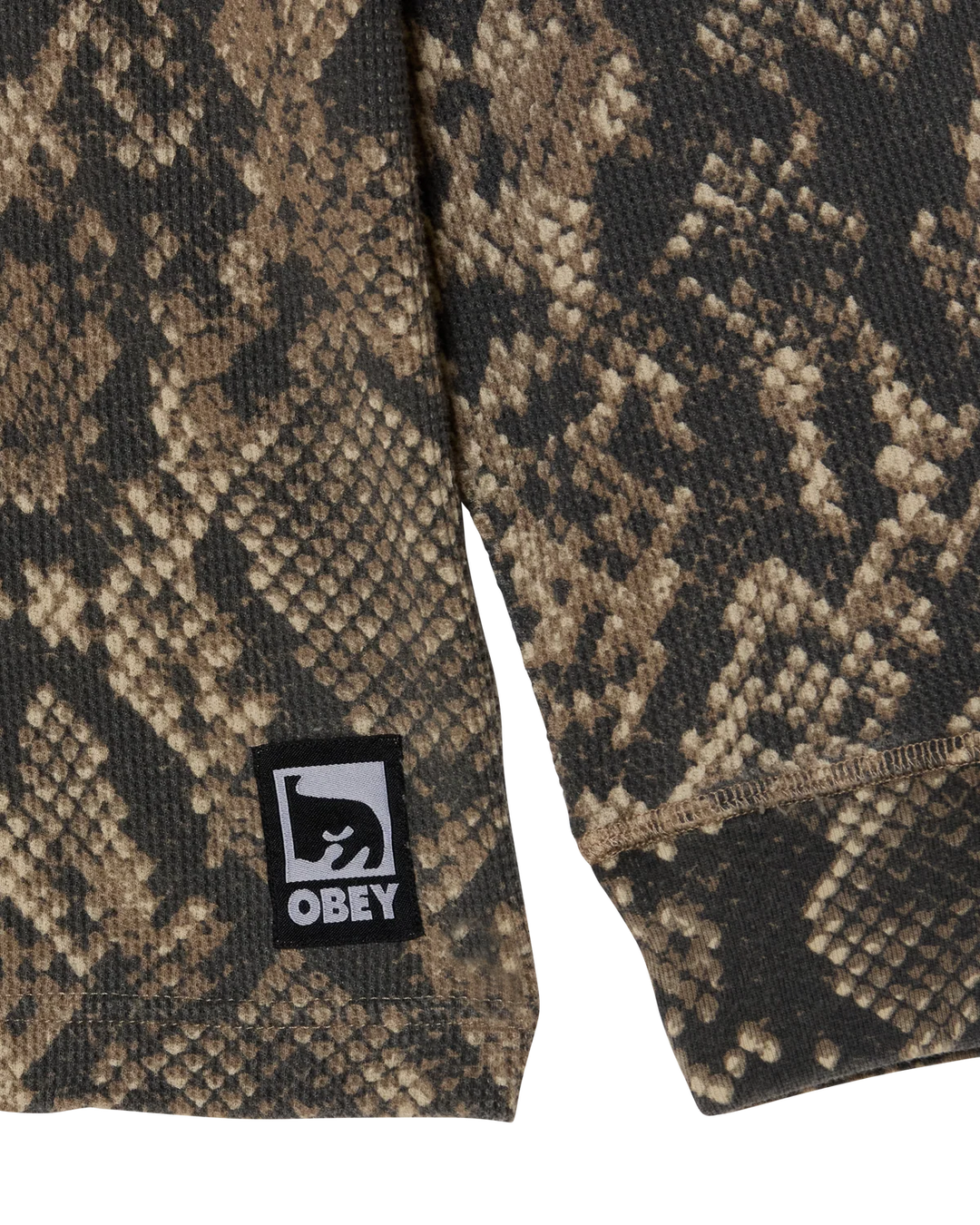 POST THERMAL CREWNECK DUSTY VINTAGE SNAKE