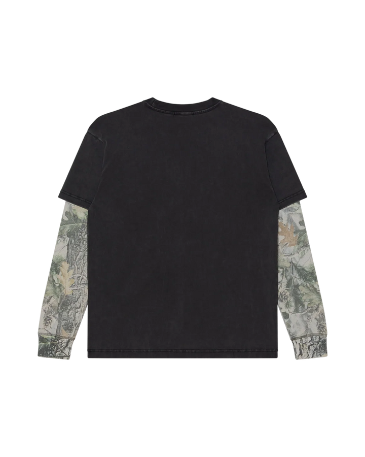 POST 2FER LONGSLEEVE BLACK CAMO