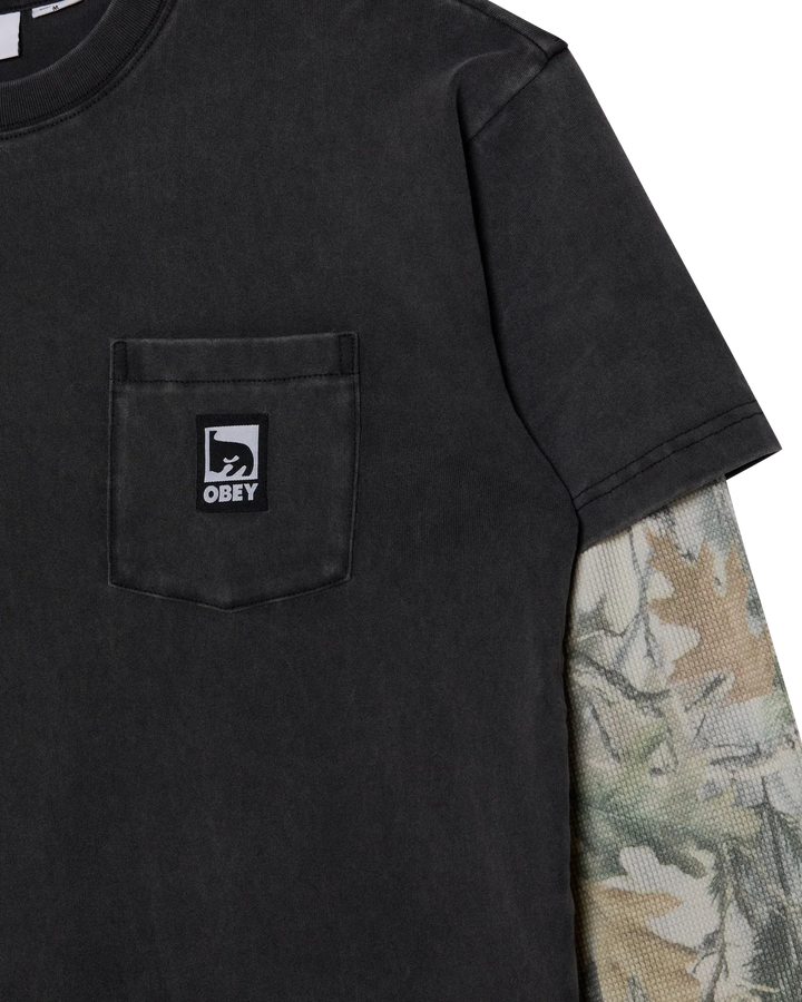 POST 2FER LONGSLEEVE BLACK CAMO