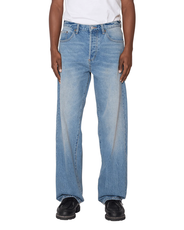 BOXCAR STRAIGHT LEG DENIM HEAVY VINTAGE INDIGO
