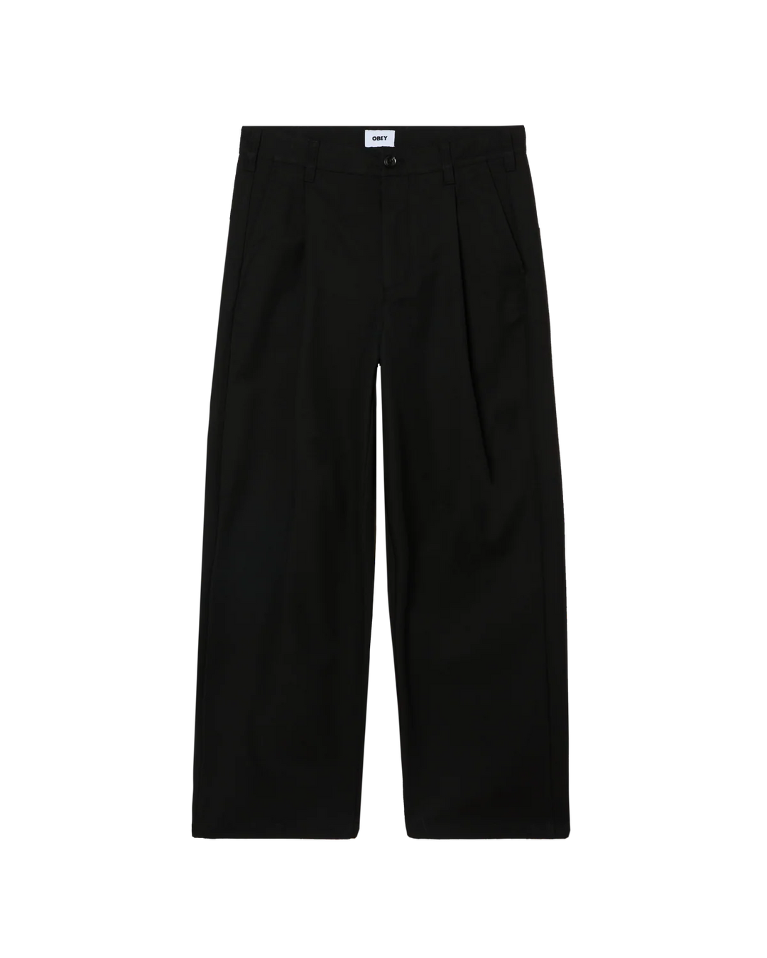 DEAN PLEATED PANT BLACK