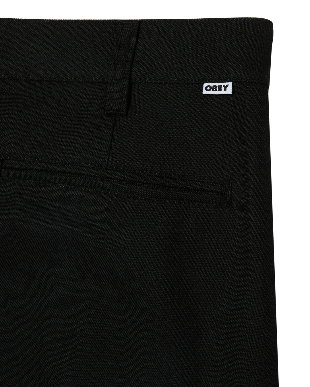 DEAN PLEATED PANT BLACK
