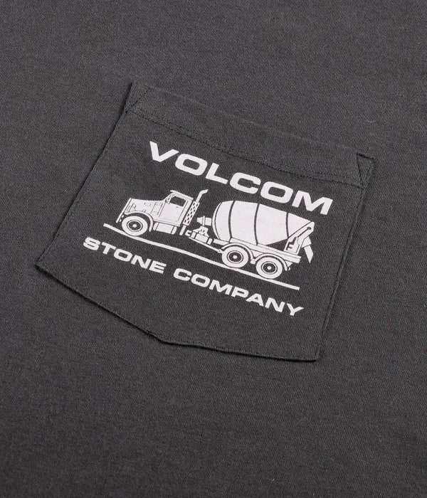 SKATE VITALS G TAYLOR TEE DARK GREY