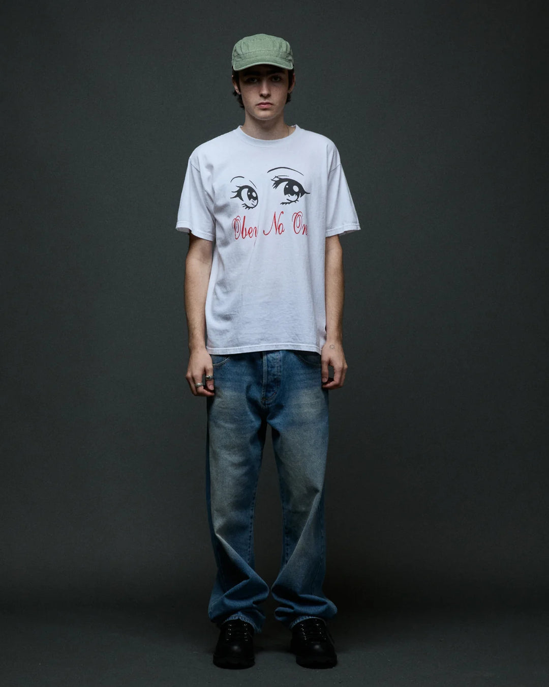 NO ONE EYES TEE WHITE
